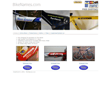 Tablet Screenshot of bikenames.com